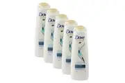 5PK Dove 320ml Shampoo Nourishing Moisture Daily Use For Normal/Dry Hair Care