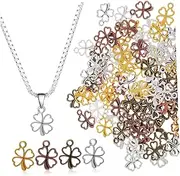 [Gogogmee] 100 Pcs Charms Lucky Symbol Jewelry Charms Keychain Supplies Earring Accessories