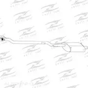 Redback Mufflers Bolt-On to suit Nissan Xtrail T31 2.0L, 2.5L 2006> RM - M2281