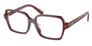 Prada PR A02VF Asian Fit 16P1O1 Men's Glasses Red Size 55 - Private Health Rebate - Blue Light Block Available
