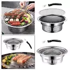 Barbecue Grill Korean Barbecue Grill Multifunctional Stainless Steel Small Grill