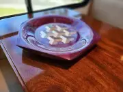 illusion platter with stand