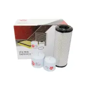 Sakura Oil Air Fuel Filter Service Kit for Kubota U35 1.5L D1503 I3 6V 01-On