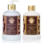 Saponificio Artigianale Fiorentino Patchouli & Sandalwood Body & Hand Wash Set