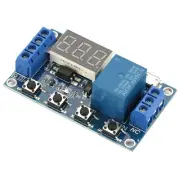 DC 5-30V LED Display Delay On/Off Relay Module Trigger Cycle Delay Timer Switch❀