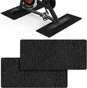 Shock-Absorbing Protective Underlay for Treadmill Floors, 6 mm Thick Non-Slip Underlay for Fitness Equipment, PVC Floor Protection pad for Sports Equipment, Two Pieces (28 x 70 x 0.6 cm) Large Sports