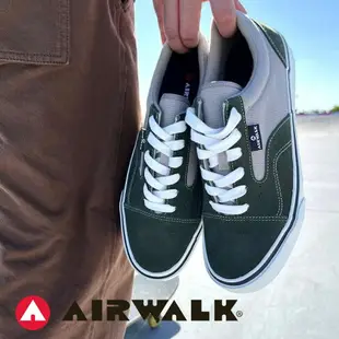 AIRWALK 男 都會滑板帆布鞋 復古 街頭 潮流 百搭 經典 台灣 四色 AW83215 大自在