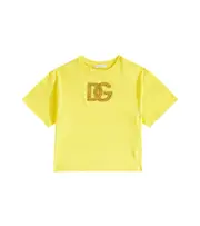 [Dolce & Gabbana Kids] Dolce & Gabbana Kids DG cotton jersey T-shirt Y 14 multicoloured