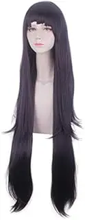 HAGERYLB 100cm Dangan Ronpa Tsumiki Mikan Wig Cosplay Costume Danganronpa Women Long Heat Resistant Hair Halloween Party Wigs