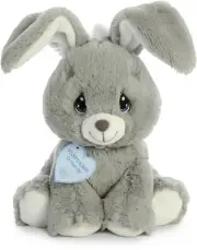 Aurora - Small Gray Precious Moments - 8.5" Floppy Bunny Grey