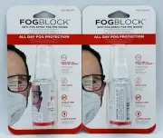 2x KeySmart Anti Fog Spray For PPE Masks All Day Fog Protection For Glasses 2024