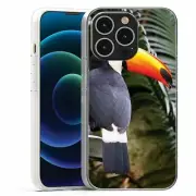 For Apple IPhone 13 Pro Max Mini TPU Case Cover+Glass(Toco toucan)