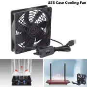 Cooling Fan PC Router Case Fan | USB Computer Cabinet Cooler Blower Fan AU