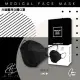 川鈜 KF94韓版3D立體醫用口罩-雙鋼印-極夜黑 (10片/盒)X2盒