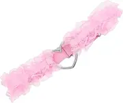 [FOMIYES] 1 Pair Stylish Thigh High Garters with Heart for Women Comfortable to Prevent Thigh Chafing for Weddings Parties and Everyday Wear Fashionable and Reliable Pink