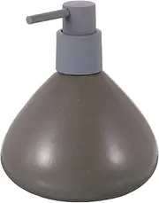 sourcing map Foaming Soap Dispenser 450ml/15oz Dark Grey Ceramic Foaming Soap Pump for Home