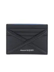 Alexander Mcqueen Leather Harness Cardholder