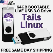 TAILS 6.13 Portable Anonymous OS - Bootable USB for Windows, Mac, Linux, & More