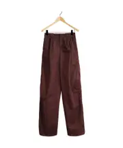 Lemaire Wide Leg Pleated Trousers FR36,FR42 Cocoa Bean