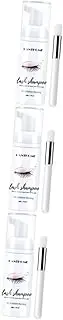 Healvian 3pcs Eyelash Mousse Foam Sticky Sticker Cleaner Wipes Kit Removal Remover Lash Shampoo Eyelash for Extensions Eyelash Extension Hexylene