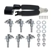 Guitar Knob Set Winder Tool String Maintenance Tools Kit Accessories