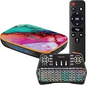 Android 11.0 TV Box,[4GB +128GB] RK88 MAX+ Smart TV Box RK3318 Quad-Core 64Bit Cortex-A53 CPU, USB 3.0 1080P 4K HDR WiFi 2.4Ghz 5.8Ghz Bluetooth 4.0 Set Top Box,4gb+32gb