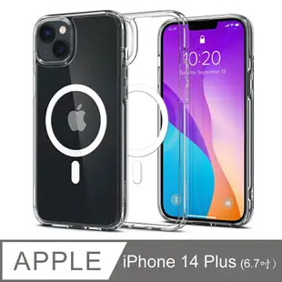 【愛瘋潮】免運 手機殼 防撞殼 SGP / Spigen iPhone 14 Plus (6.7吋) Ultra Hybrid Mag 磁吸防摔殼【APP下單最高22%回饋】