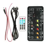 Bluetooth 5.0 Audio Amplifier Board With AUX Input Port Flexible Connectivity