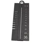 Aluminum Multi Ruler Angle Meter For Circle Arc Parallel Line Drawing