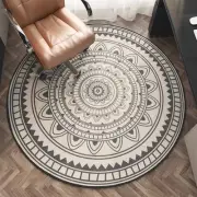 Round Office Chair Mat for Hardwood Floor Computer Gaming Rolling Chair Mat F...