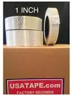 Lot Of 48 Rolls 1” X 60 FILAMENT STRAPPING TAPE FACTORY SECONDS MADE IN USA