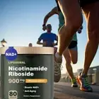 NAD+ Supplement for Anti-Aging EnergyFocus Nicotinamide RibosideResveratrol ~
