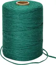 656 Ft 2mm Heavy Duty Green Garden Twine Natural Jute Twine String Hemp Rope