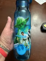 Star Wars Blue Water Bottle Collector Kids 20 Oz Collectible