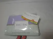 New Kids Line Kidsline Cotton Jersey Knit Cradle Fitted Sheet - Lilac NIP