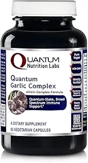 Quantum Garlic Complex - 60 Veg caps - Allicin/Botantical Formula; Quantum-State, Broad Spectrum Immune Support
