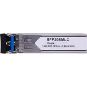 1.25G SFP SM LC 20KM Module Dual Fibre 1310NM Ethernet Pluggable Transceiver BLK