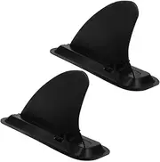 2 Pack Slide-in Fin Set for Paddleboard Surfboard Water Stabilizer Tail Fin