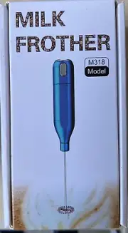Powerful Handheld Milk Frother, Mini Milk Frother, Egg Beater Battery Oper.