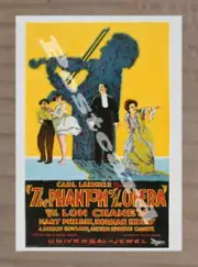 Historic The Phantom Of The Opera 1925 Horror Movie Postcard 1