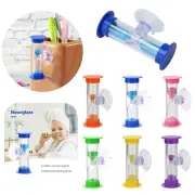 1x Suction Cup Mini Shower Timer Sand Clock Time Funnel DesktopOrnamentHourglass