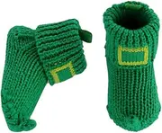 [Carter's] Unisex-Baby Newborn Green Booties