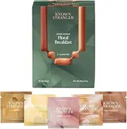 Known Stranger | Floral Breakfast | Mixed Range Tea Infusion| 5 Flavours x 3 Tea Bags (x15 Tea Bag Total) Bonjour Paris, Ceylon Sanctuary, Crème Brûlée, Ginger Bread Chai, Cinnamon Chai