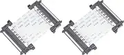 uxcell FFC FPC Cable 0.5mm Pitch 51 Pin 50mm Flexible Flat Ribbon Cables for LCD Screen,2Pcs