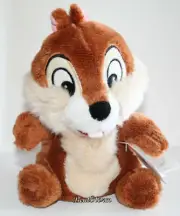 CHIP n' Dale Chipmunk mini bean bag beanbag plush toy Disney Store NWT