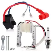 2-Wire Magneto CDI Ignition Coil 49cc-50cc 60cc 66cc 80cc Motor Bike ATV Scooter