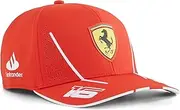 PUMA Scuderia Ferrari 2024 Charles Leclerc Cap Burnt Red - Size: One Size Fits Most, Burnt Red, One Size