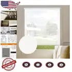 Stylish 30"x72" Solar Roller Blinds with UV Protection - Easy to Install & Care