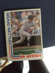 1982 TOPPS BASEBALL GROCERY CELLO PACK NETTLES ROBINSON PIRATES YANKEES