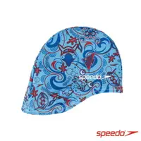 在飛比找樂天市場購物網優惠-║speedo║兒童彈性泳帽 Sea squad藍